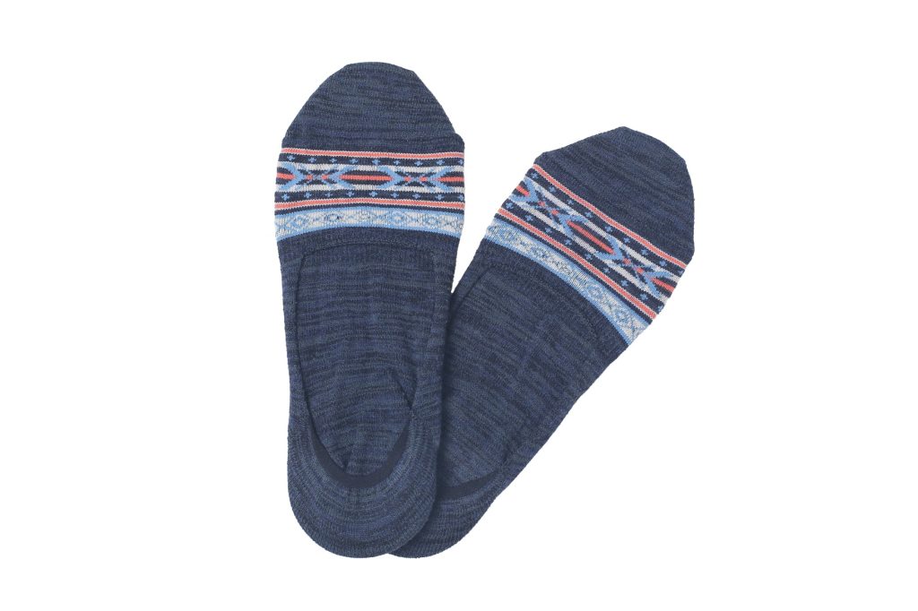 Twine Tribal Socks – Blue