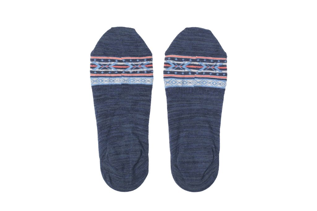 Twine Tribal Socks – Blue