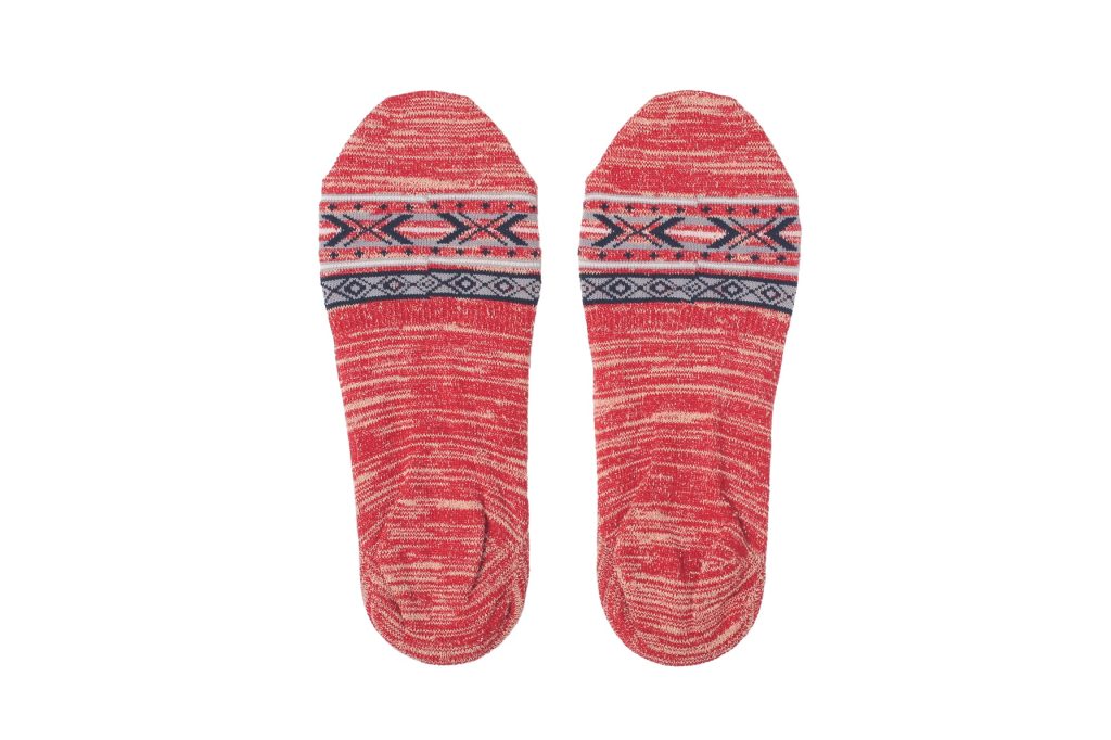 Twine Tribal Socks – Red