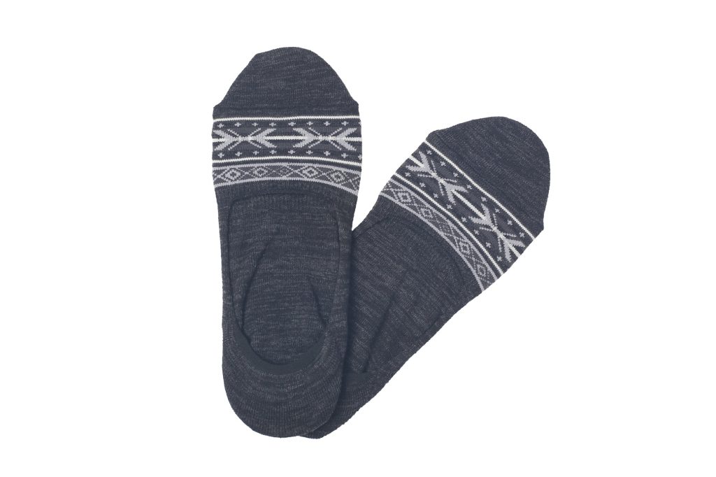 Twine Tribal Socks – Black