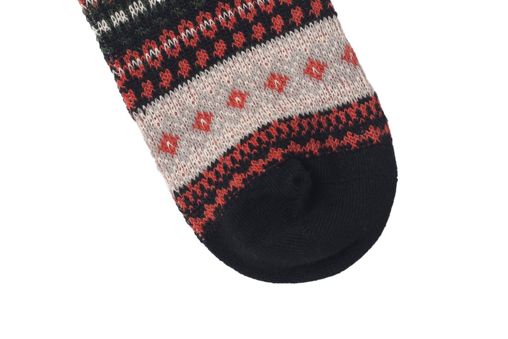 Starry Geometric Socks – Black