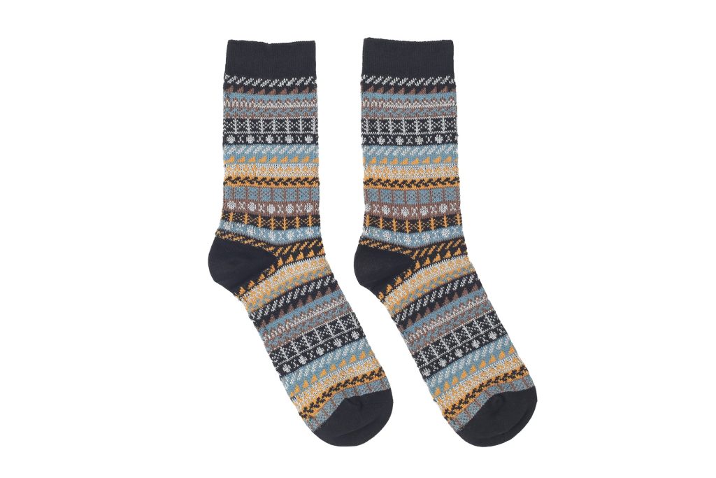 Rival Geometric Socks – Black