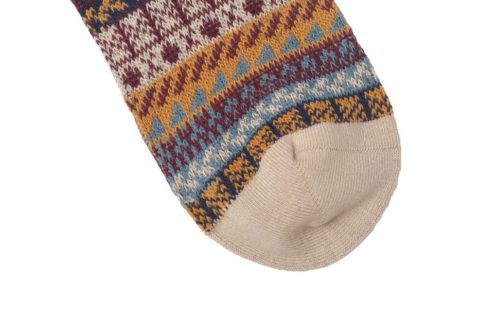 Rival Geometric Socks – Beige