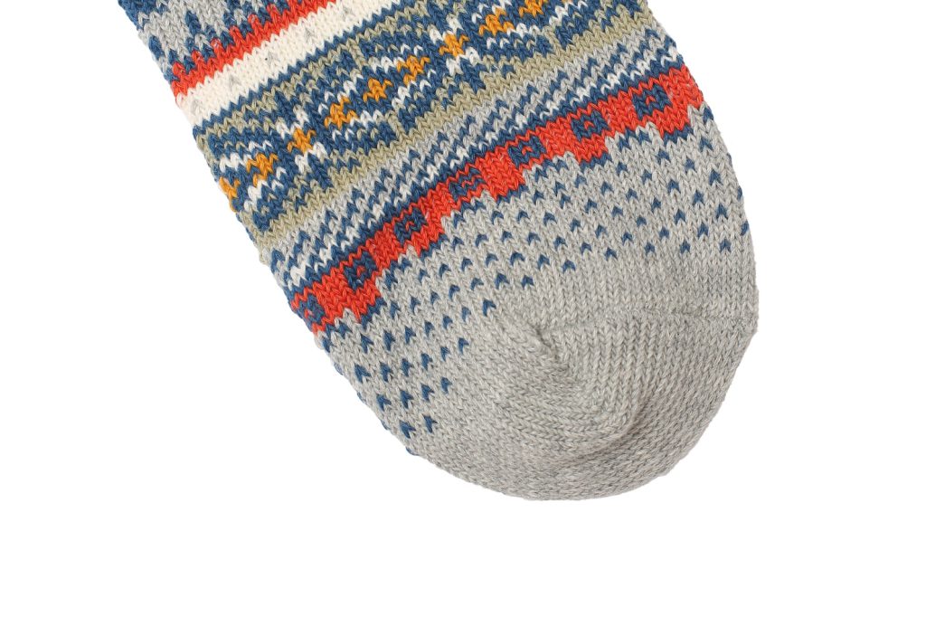 Grizzle Tribal Socks – Grey