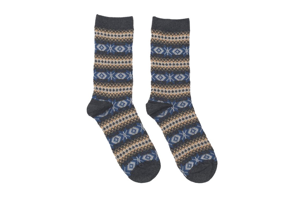 Star Tribal Socks – Dark Grey