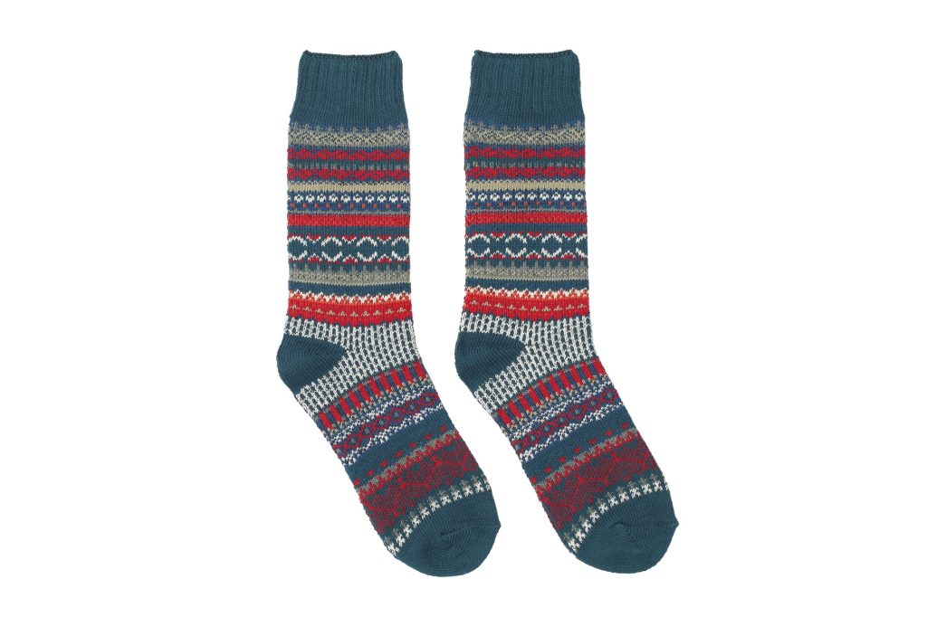 Firn Tribal Socks – Navy Blue