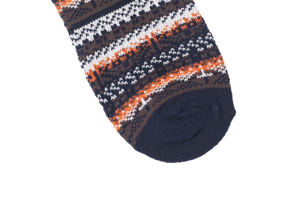 Key Geometric Socks – Blue