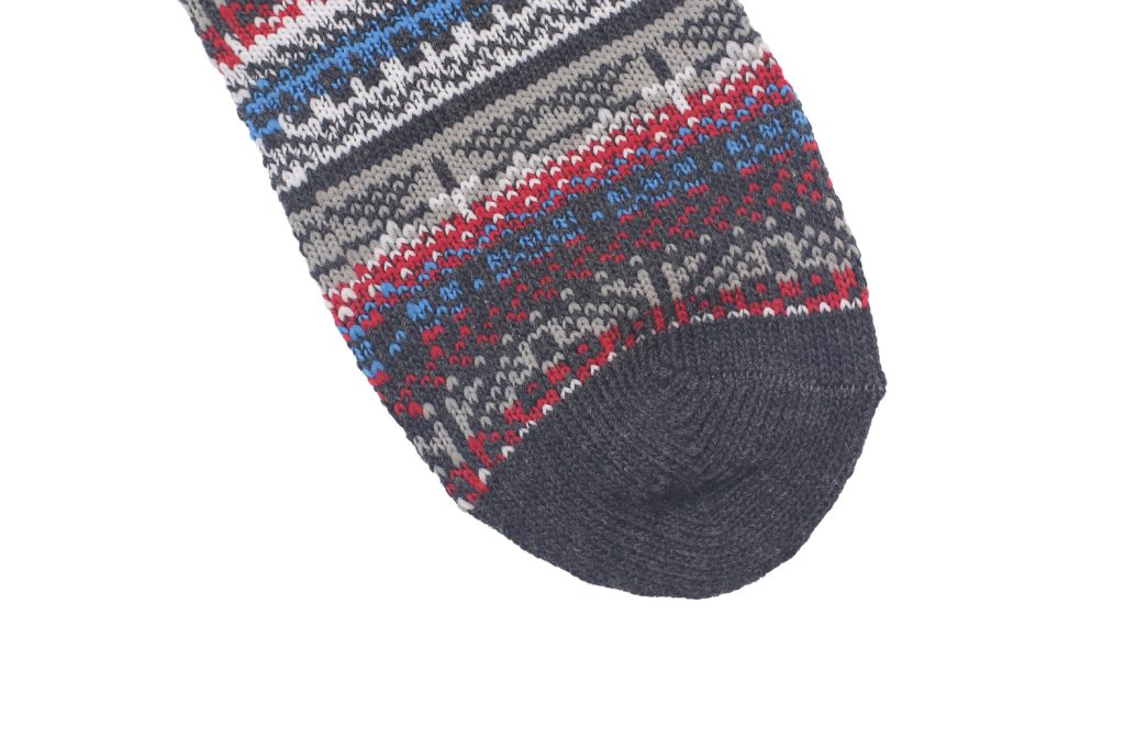 Gerade Geometric Socks – Dark Grey