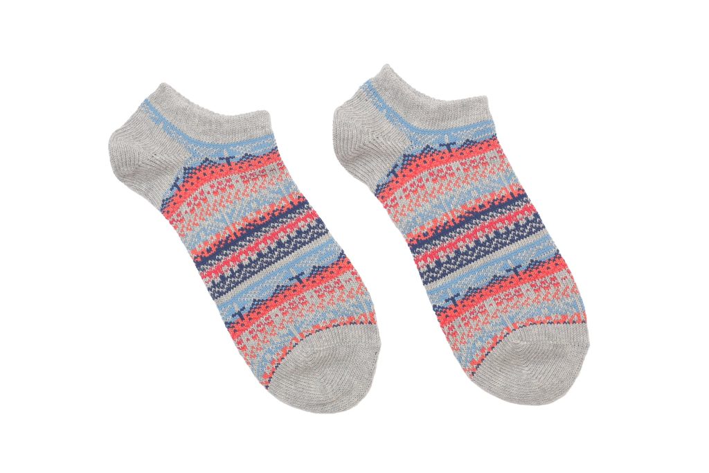 Gerade Geometric Socks – Grey