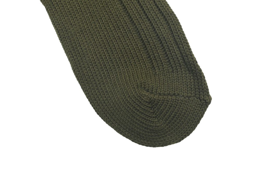 Primary Knitted Socks – Olive Green