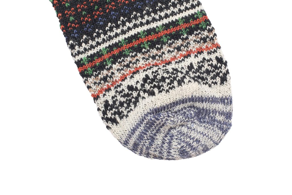 Retro Tribal Socks – Black