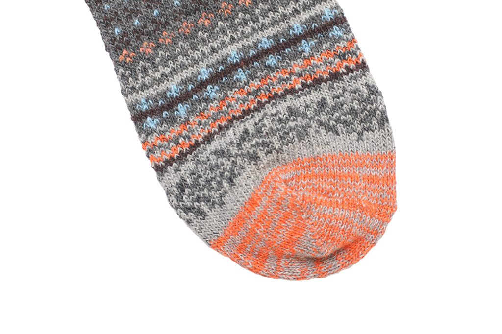 Retro Tribal Socks – Dark Grey