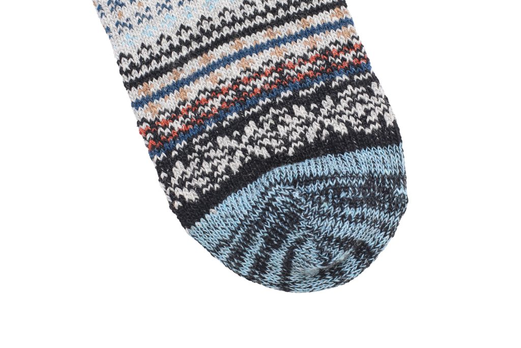 Retro Tribal Socks – Grey