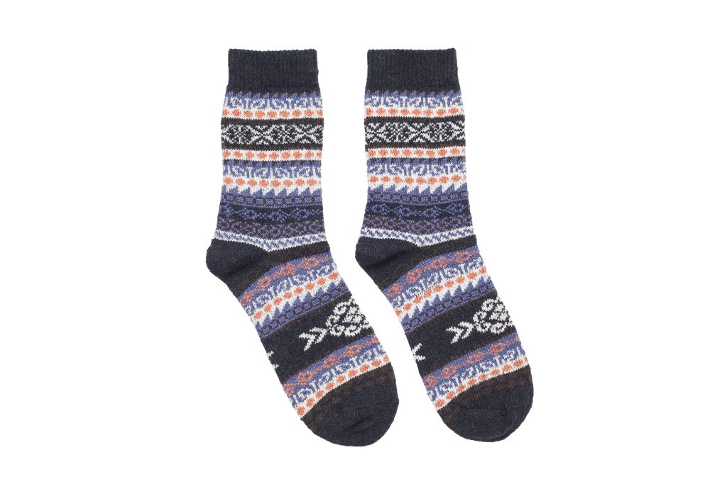 Forward Tribal Socks – Navy Blue