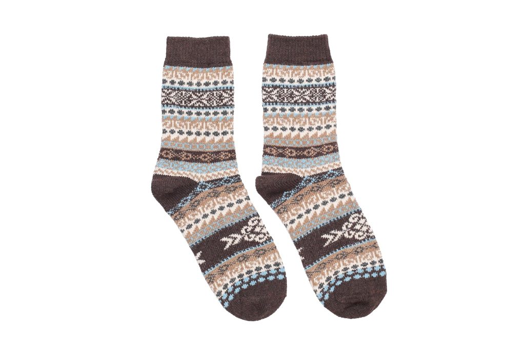 Forward Tribal Socks – Coffee