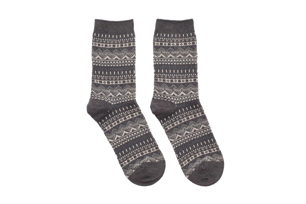 Urban Geometric Socks – Grey