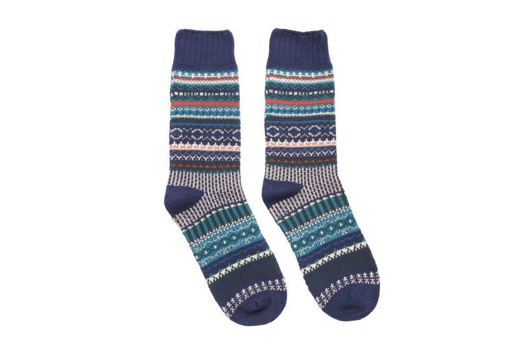 Rice Knitted Socks – Green