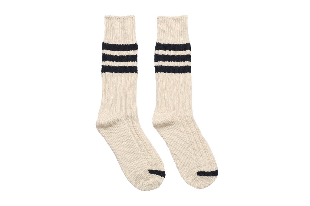 Layer Geometric Socks – Brown