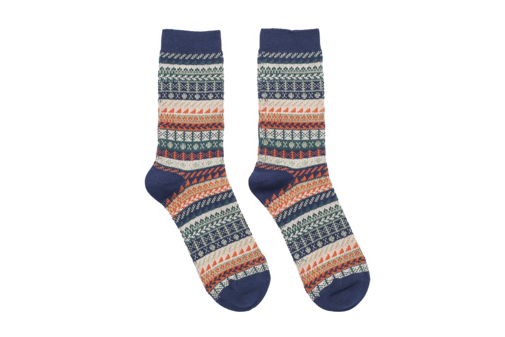 Rival Geometric Socks – Blue