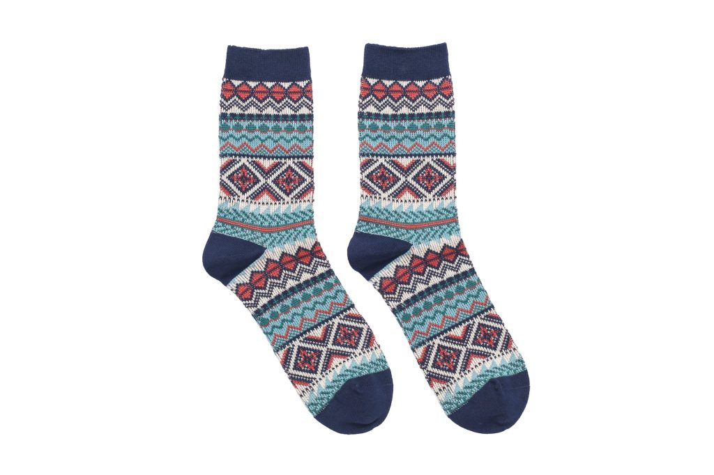 Ferry Tribal Socks – Blue