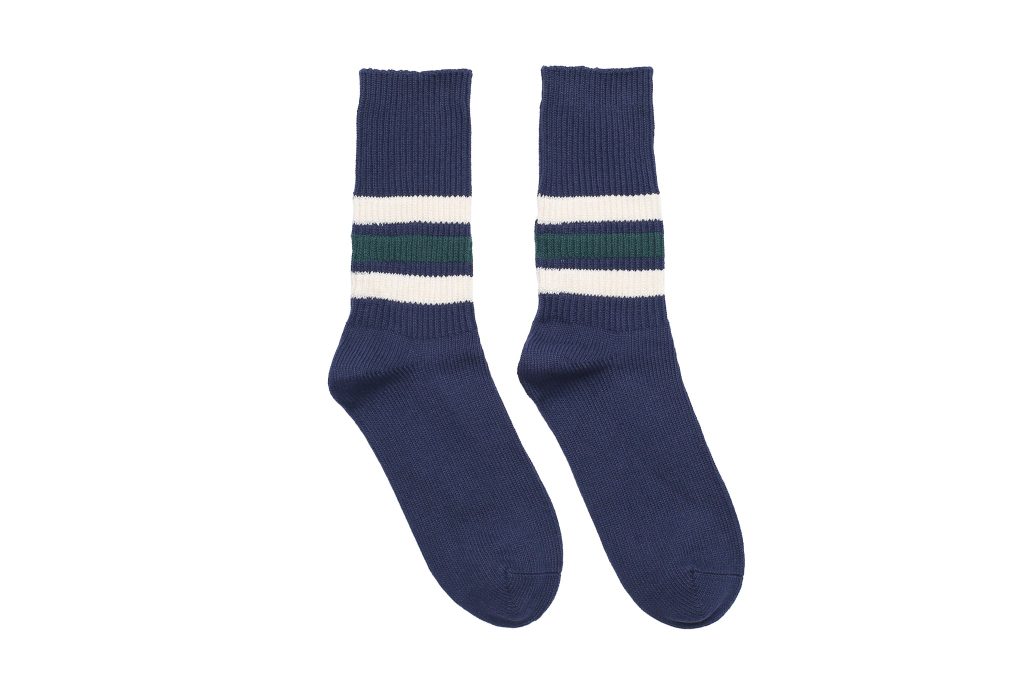 Upper Knitted Socks – Blue