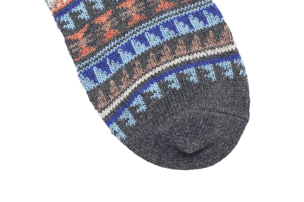 Diamond Tribal Socks – Grey