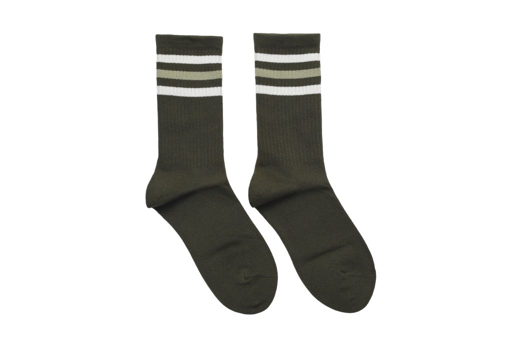 Mori Knitted Socks – Green