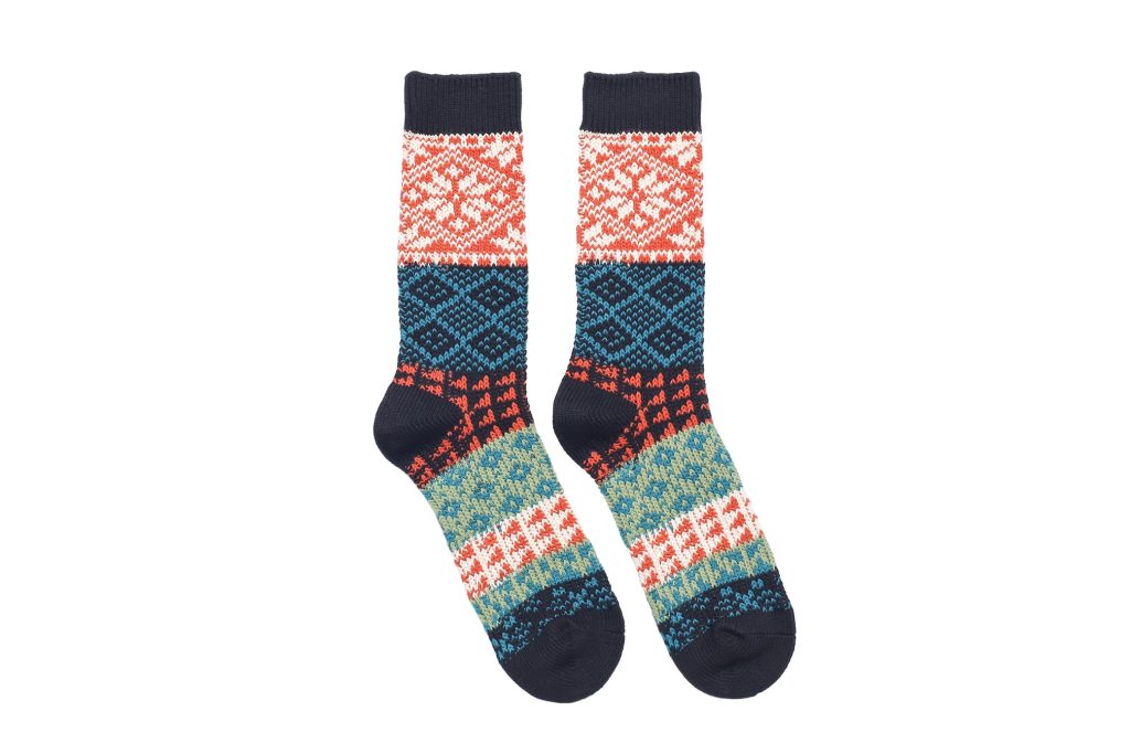 Wintry Nordic Socks – Dark Grey