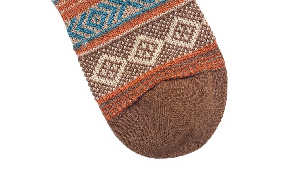 Arrow Tribal Socks – Coffee