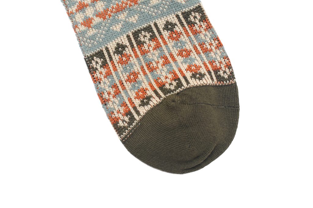 Poker Tribal Socks – Green